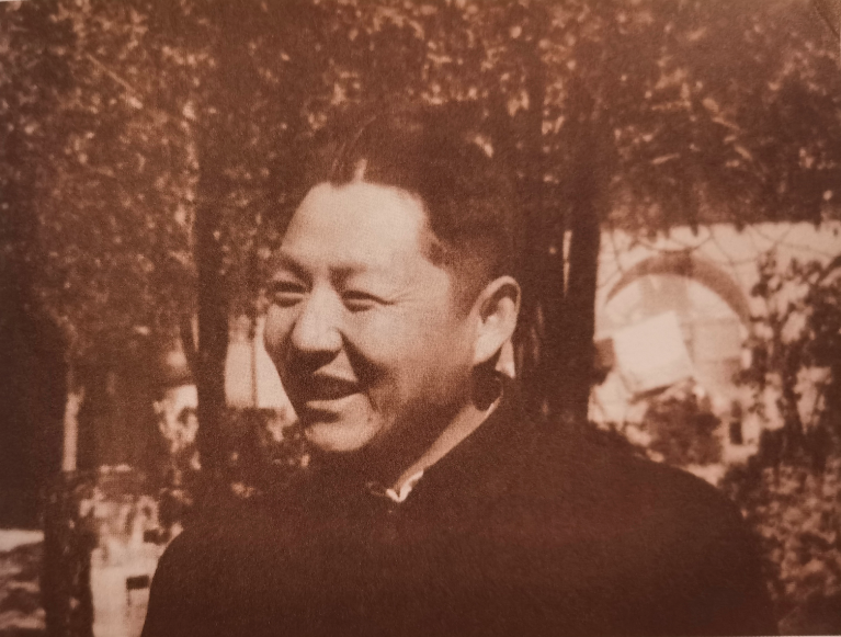 1946年，習(xí)仲勛在陜北。（畫(huà)傳 拍攝）